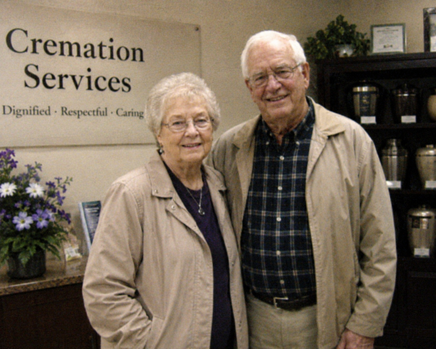Rachel and Dan, founders of Castle Rock Pet Cremation